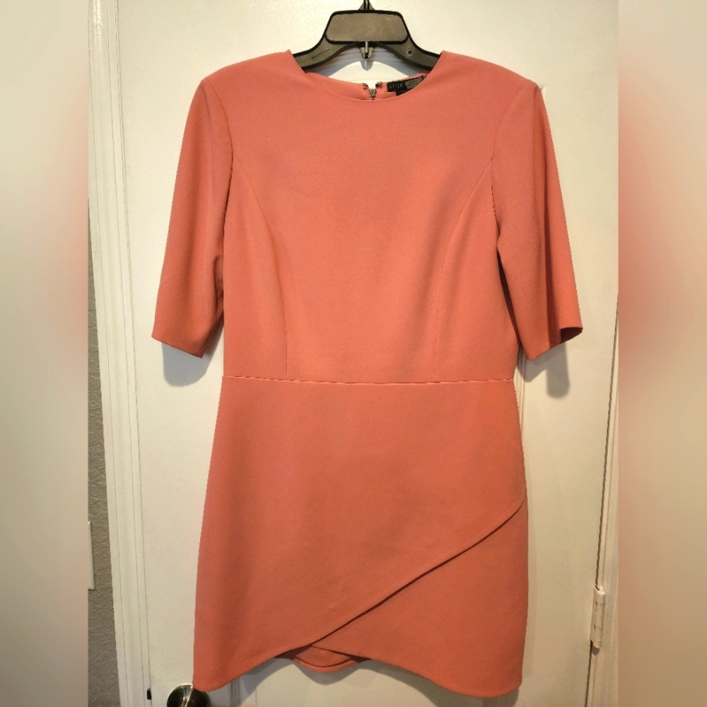Alice +Olivia Blush Dress NWT SZ 14